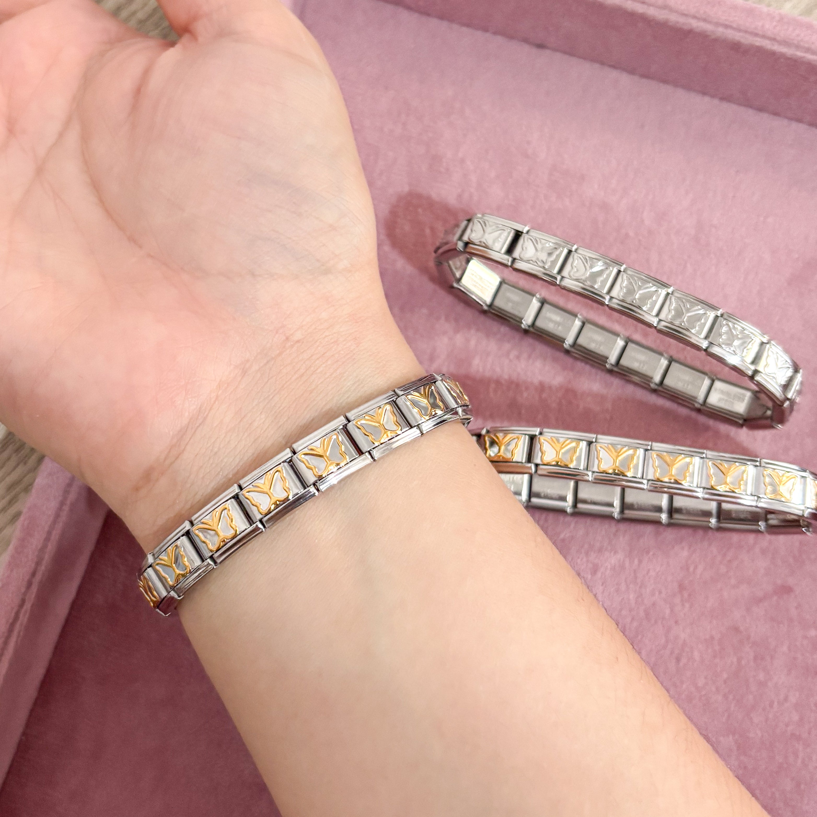 Pulsera Italiana Mariposa