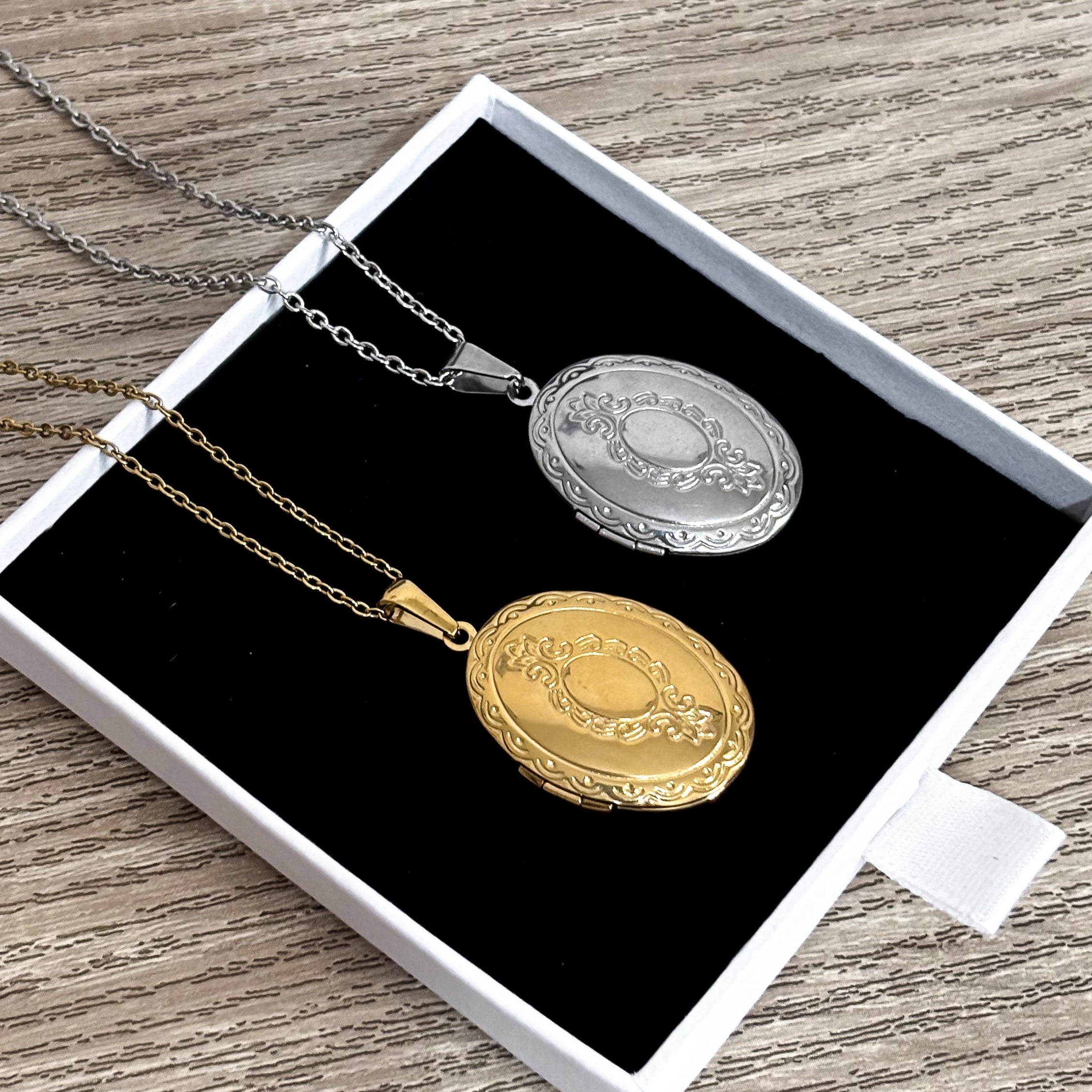 Relicario Ovalado Espejo