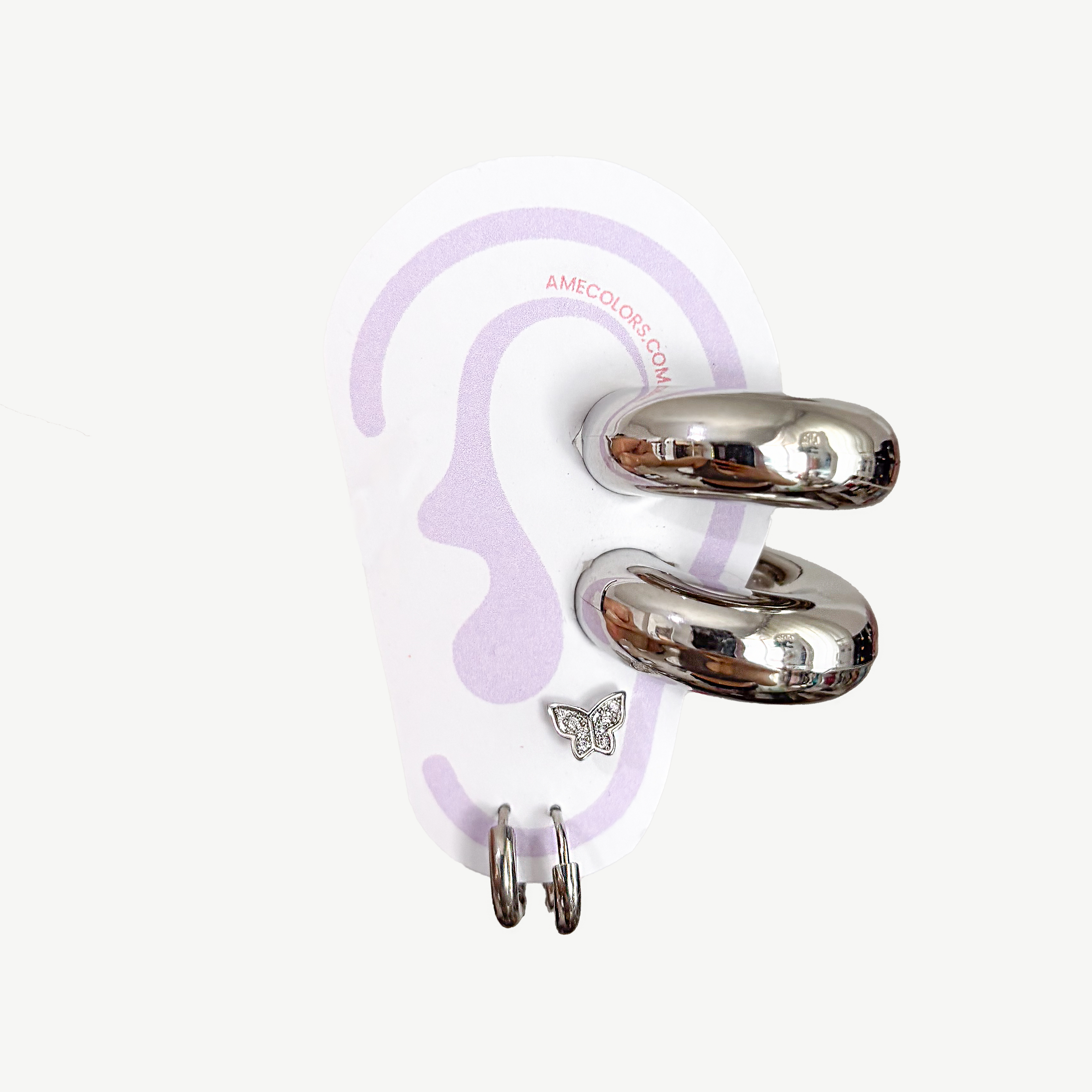 Set Piercings Silver
