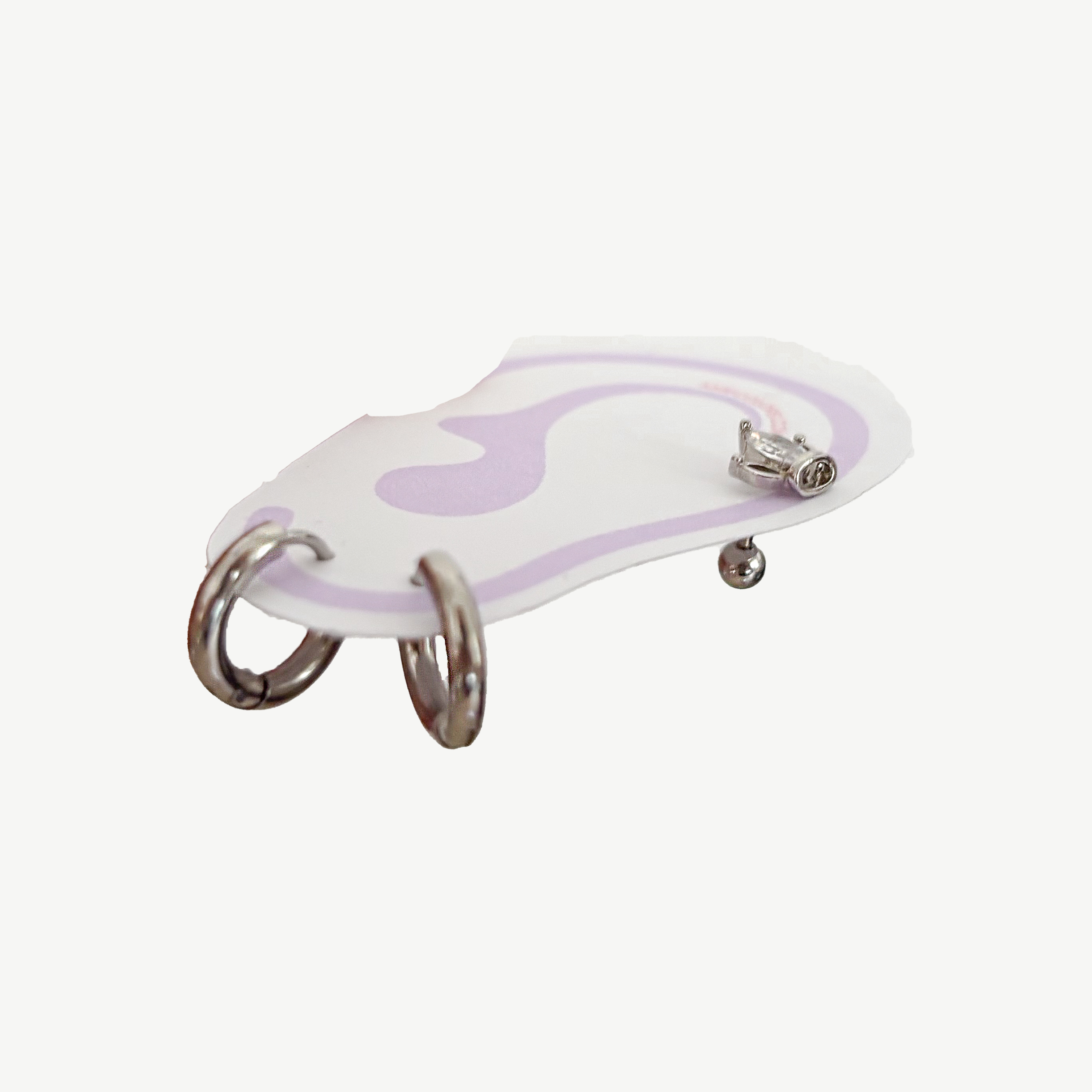 Set Piercings Plata