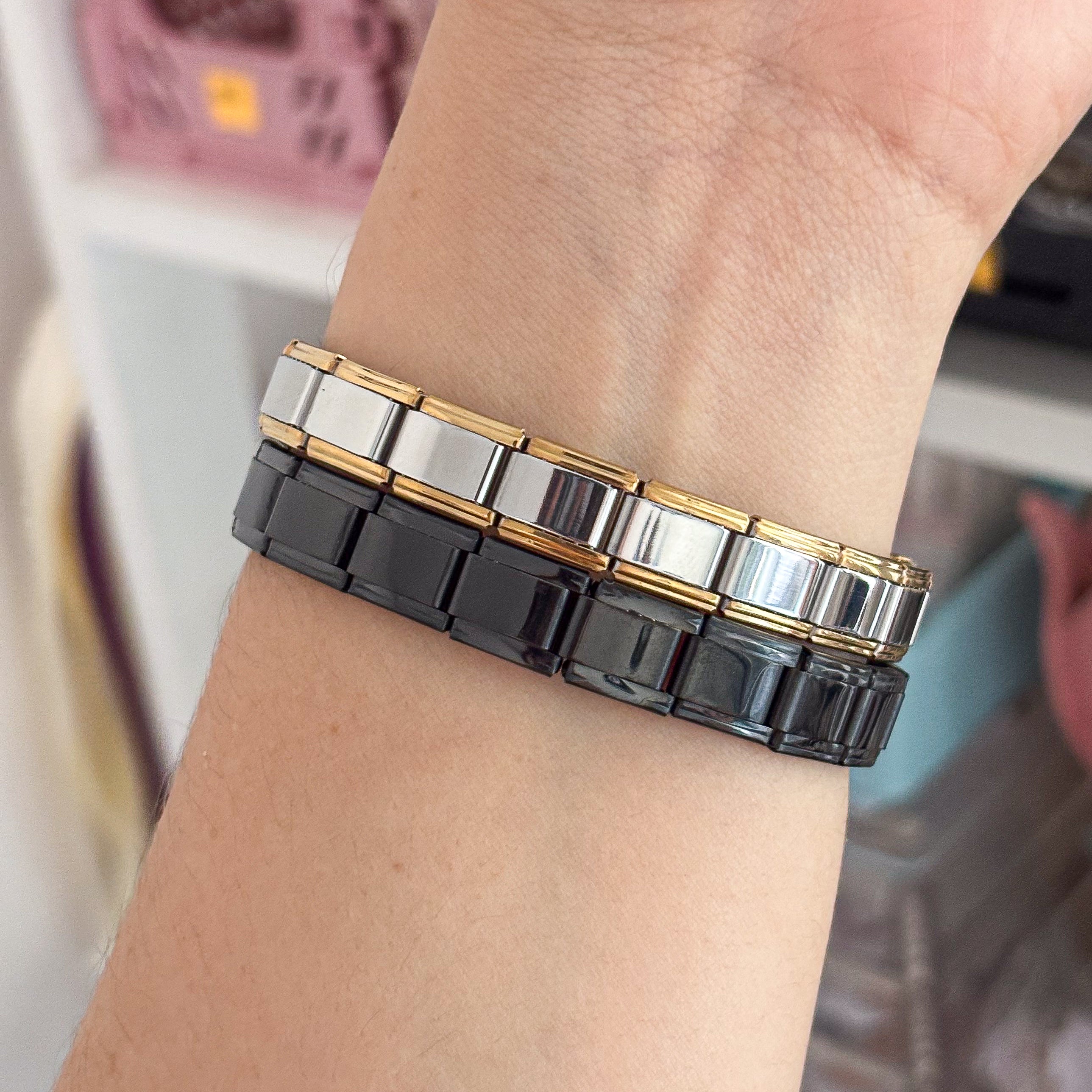 Duo Pulsera Italiana Unisex