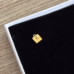 Collar Mini Placa Inicial