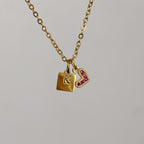 Collar Mini Placa Inicial