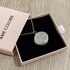 Collar Relicario Circular