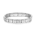 Pulsera Italiana Corazones