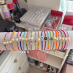 Pulseras Colores Chaquira