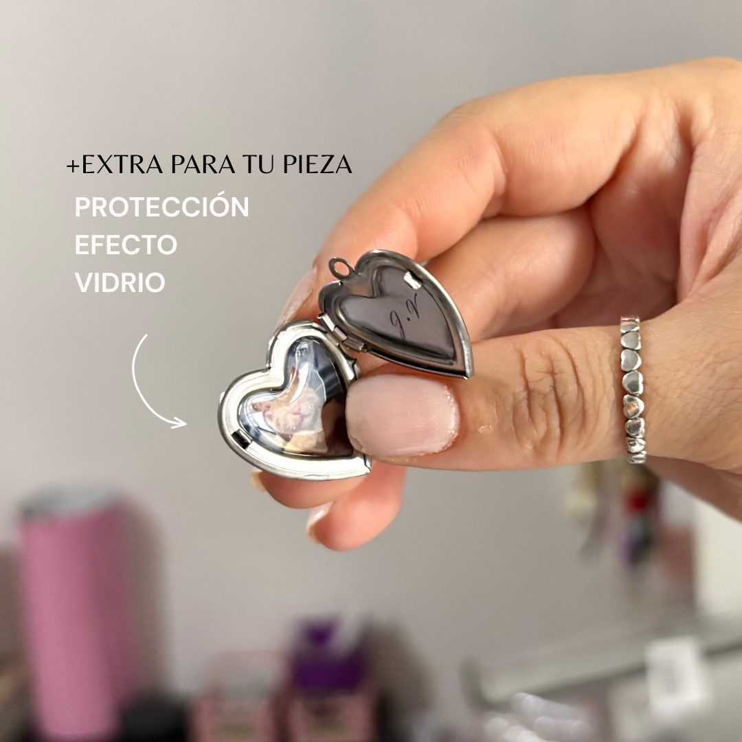 Protección Efecto Vidrio Relicarios