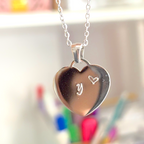 Collar Placa Corazón