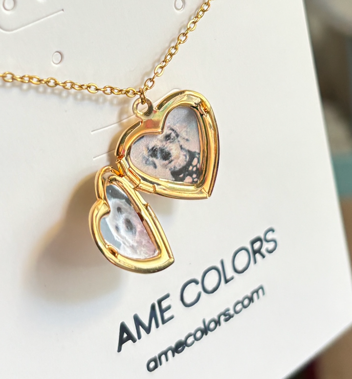 Relicario Corazón Dorado