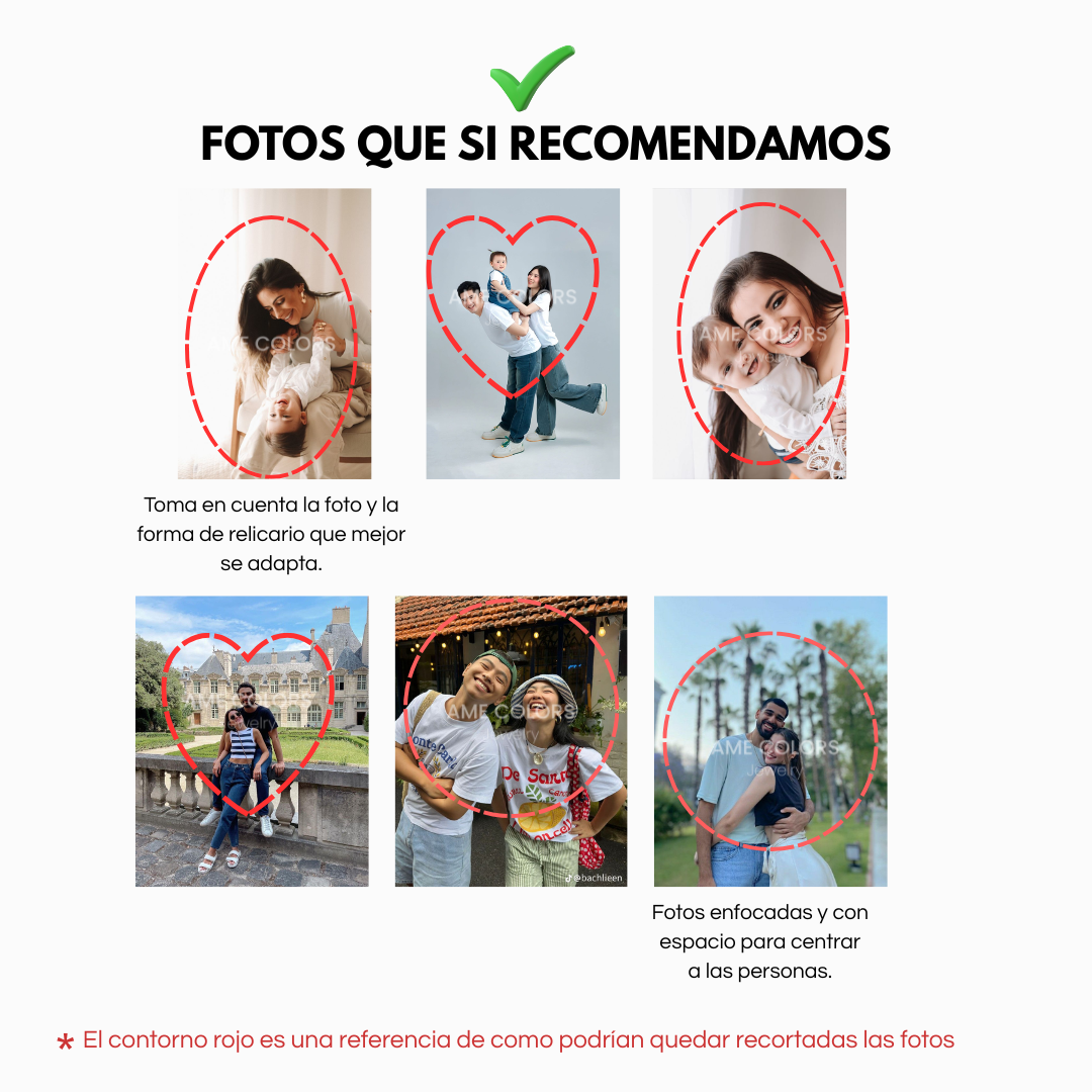 Collar Relicario Corazón