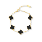 Brazalete Trébol Negro