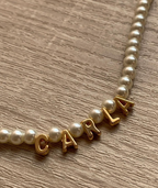 Collar de Perlas con Nombre