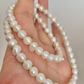 Gargantilla Perlas white