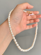 Gargantilla Perlas white