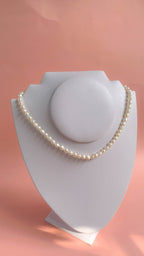 Gargantilla Perlas white